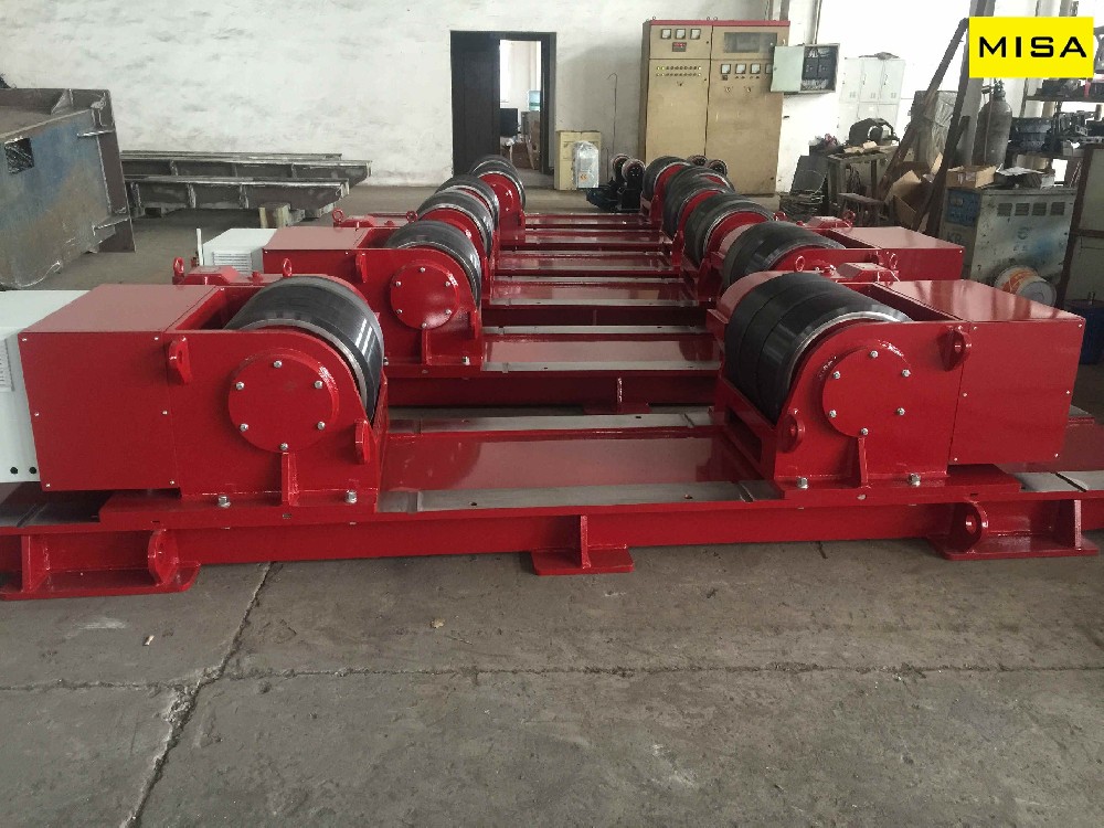 100T Fixed Conventional Rolls With 280mm Width PU Rolls And Two 3KW Motor