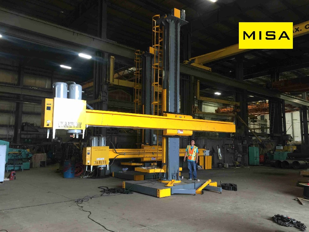 ZH2020 Yellow Fixed And Manual Cloumn And Boom (Manipulator) Witn SAW For Longitudinal Welding