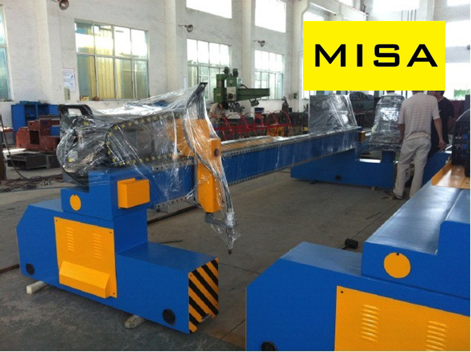 5 Axis CNC Flame Plasma Cutting Machine Q235 Material For Steel Pipes Fabrication