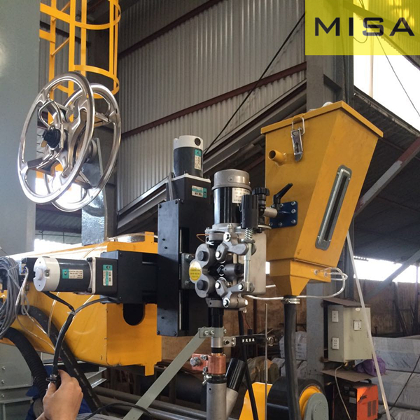 LH2020 Automatic Moving Revolve Welding Manipulator Column and Boom Welding and Positioning Equipment