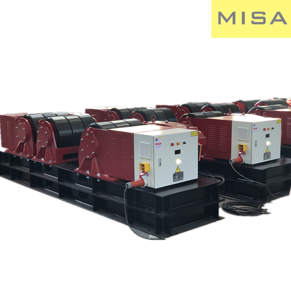 Triple Polyurethane Conventional Welding Rotator Max Load 200 Ton Welding and Positioning Equipment