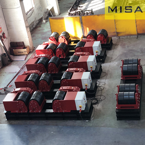 Triple Polyurethane Conventional Welding Rotator Max Load 200 Ton Welding and Positioning Equipment