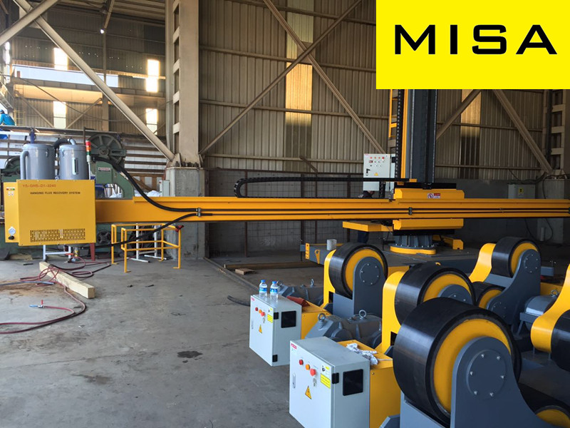 Our customers from Turkey/MISA welding and positioning equipment
